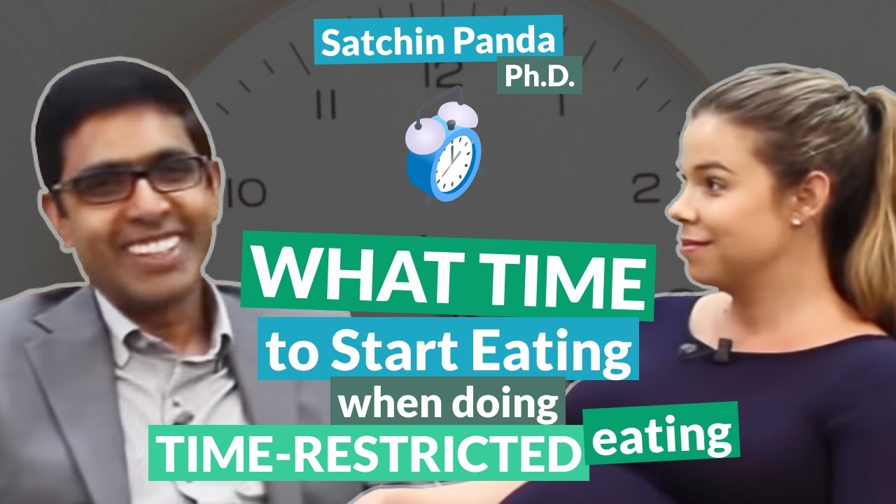 Dr. Rhonda Patrick with Dr. Satchin Panda - time restricted eating