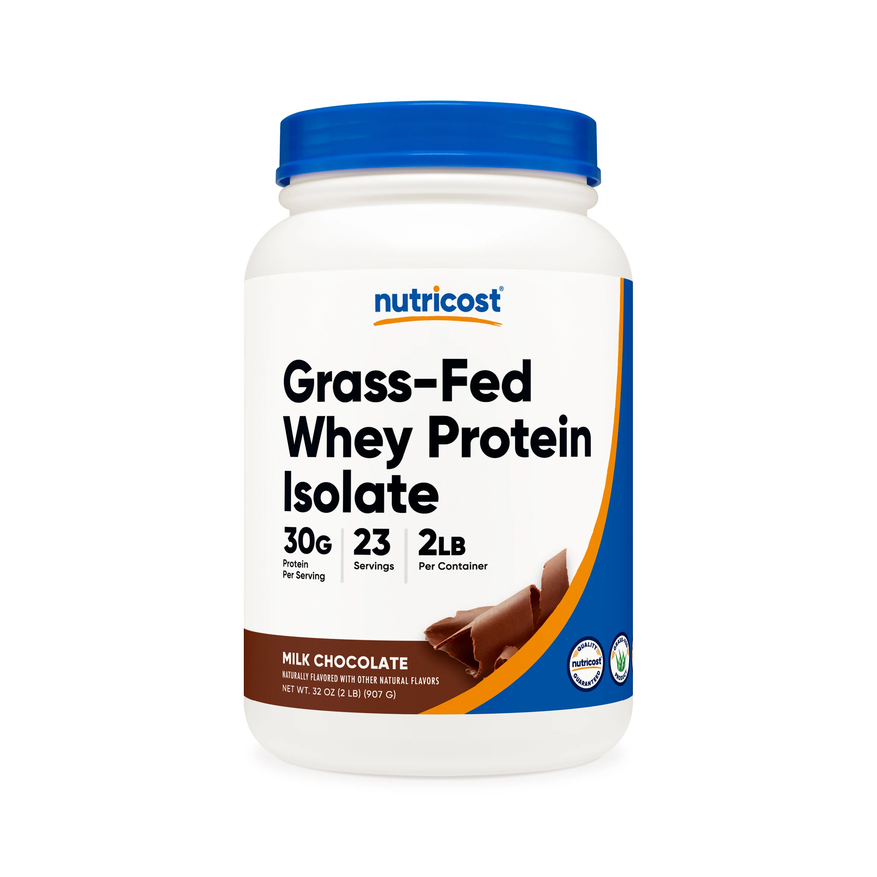 nutricost grass-fed whey protein isolate